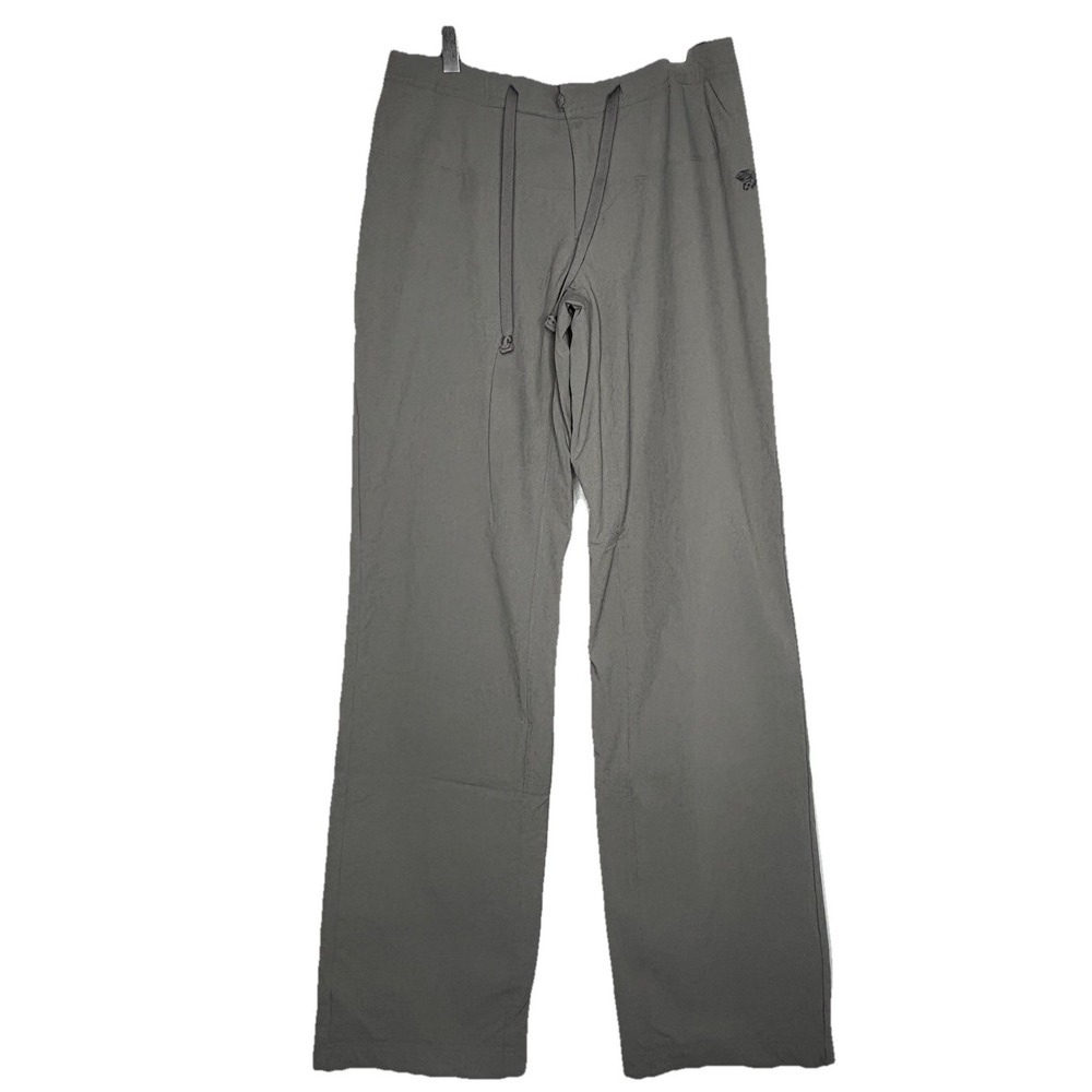 Mountain Hardware Women's 6/34 Hiking Pants Gray Drawstring Outdoors Camping‎